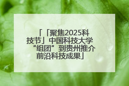 「聚焦2025科技节」中国科技大学“组团”到贵州推介前沿科技成果