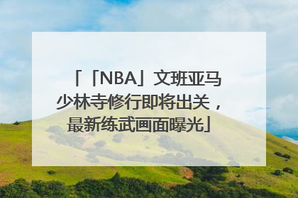 「NBA」文班亚马少林寺修行即将出关，最新练武画面曝光