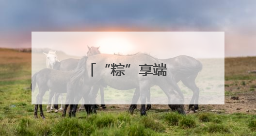 “粽”享端午好时光