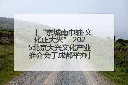 “京城南中轴·文化正大兴” 2025北京大兴文化产业推介会于成都举办