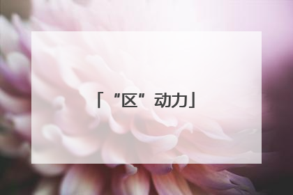 “区”动力
