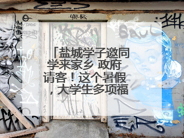 盐城学子邀同学来家乡 政府请客！这个暑假，大学生多项福利免费游盐城