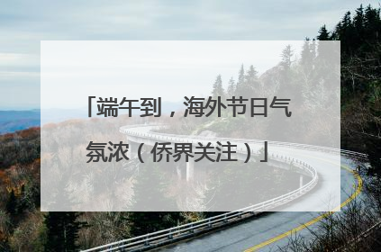 端午到，海外节日气氛浓（侨界关注）