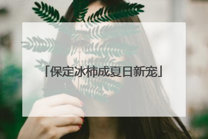 保定冰柿成夏日新宠