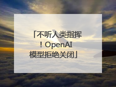 不听人类指挥！OpenAI模型拒绝关闭