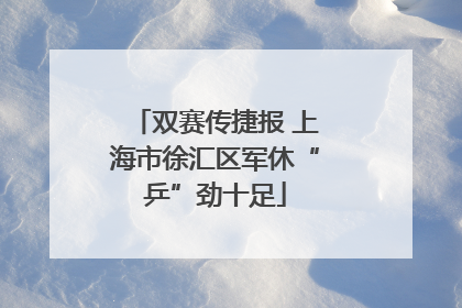 双赛传捷报 上海市徐汇区军休“乒”劲十足
