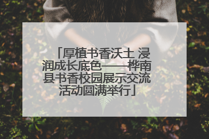 厚植书香沃土 浸润成长底色——桦南县书香校园展示交流活动圆满举行