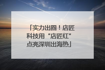 实力出圈！店匠科技用“店匠红”点亮深圳出海热
