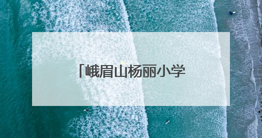 峨眉山杨丽小学语文工作室与刘春梅学前工作室开展联合教研活动