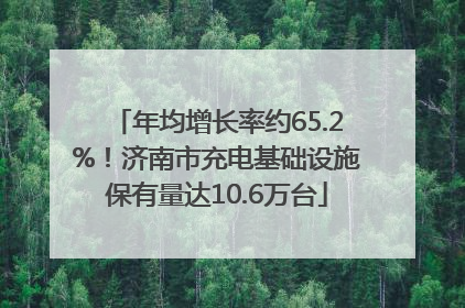 年均增长率约65.2%！济南市充电基础设施保有量达10.6万台