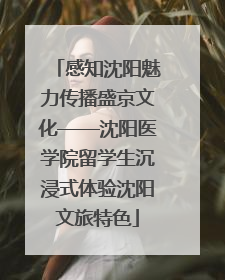 感知沈阳魅力传播盛京文化——沈阳医学院留学生沉浸式体验沈阳文旅特色