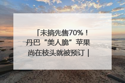 未摘先售70%！丹巴“美人脆”苹果尚在枝头就被预订｜长征路上看四川