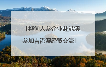 桦甸人参企业赴港澳参加吉港澳经贸交流