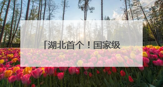 湖北首个！国家级文化生态保护区！