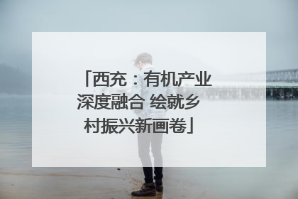 西充：有机产业深度融合 绘就乡村振兴新画卷
