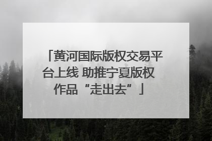 黄河国际版权交易平台上线 助推宁夏版权作品“走出去”
