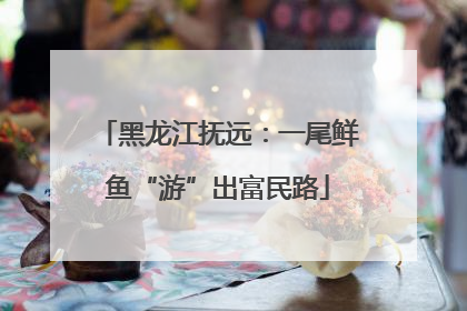 黑龙江抚远：一尾鲜鱼“游”出富民路