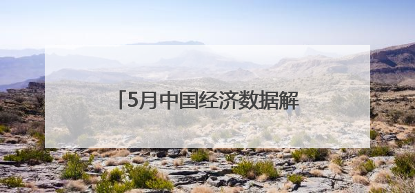 5月中国经济数据解读①丨政策“组合拳”精准激活经济动能