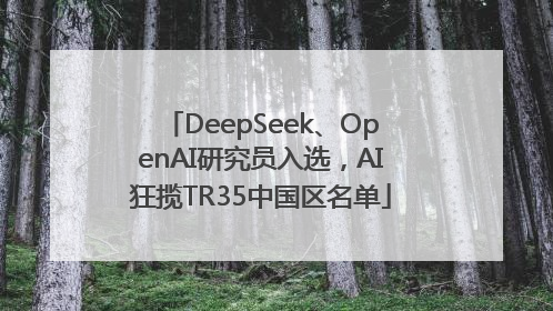 DeepSeek、OpenAI研究员入选，AI狂揽TR35中国区名单